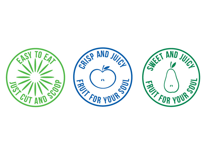Awe Sum Organics Packaging Logos