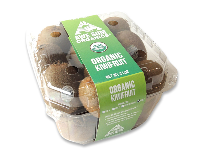 Awe Sum Organics Costco Kiwifruit Clamshell