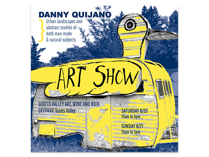 Danny Quijano Art Show Social Media