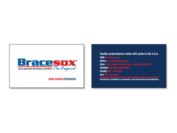 Bracesox Business Card