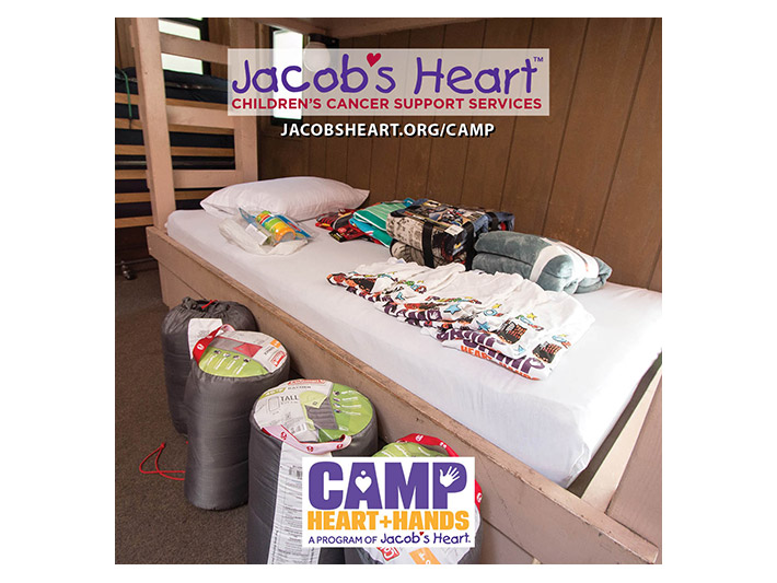 Jacob's Heart Camp Heart Hands Social Media