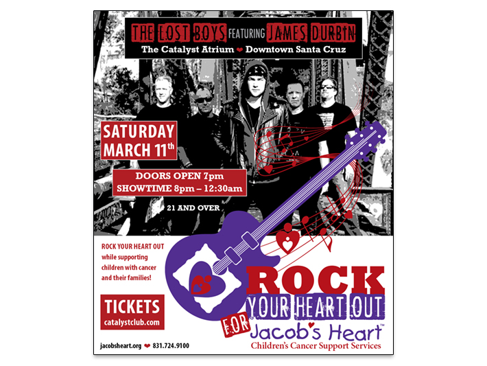 Jacob's Heart Rock Your Heart Out Concert Materials