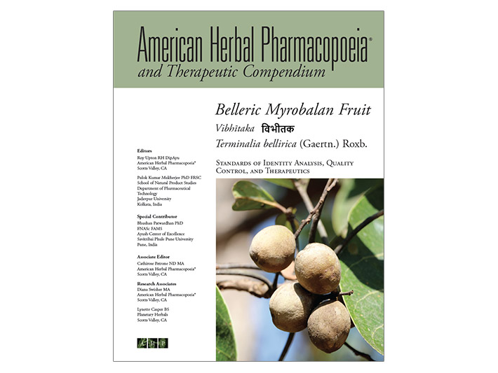 American Herbal Pharmacopoeia Monograph